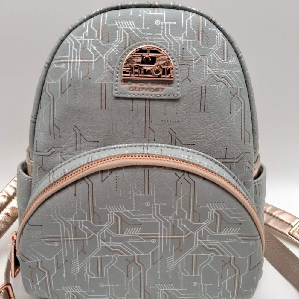 NWT Disney Parks Star Wars Galaxy's Edge Black Spire Outpost Loungefly Backpack